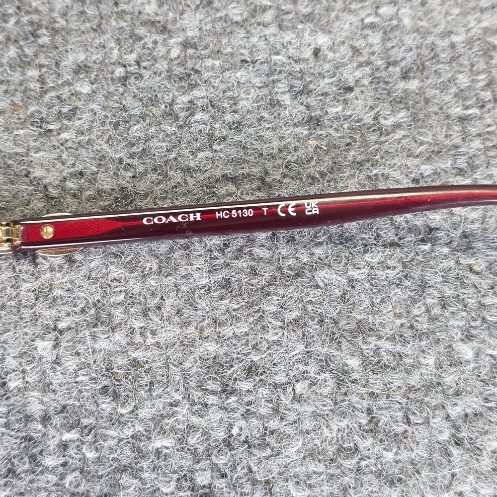 Coach HC 5130 9385 Shiny Rose Gold Burgundy 53-17-140 EYEGLASSES - Picture 7 of 10